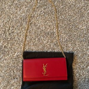 YSL over the shoulder/Clutch